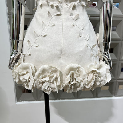 Vestido Corset Floral 3D Artesanal con Cintura Ajustable - Image 15