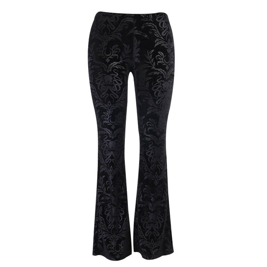 Pantalones Anchos de Ante Repujado para Estudiante - Image 8