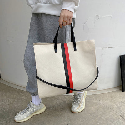 Bolso de Lona para Mujer Estilo Coreano - Bandolera Única Tendencia - Image 3