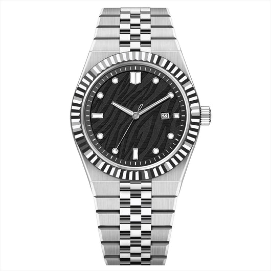 Reloj de Cuarzo Ejecutivo con Correa de Acero Inoxidable para Hombre - Image 7