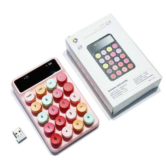 Teclado Inalámbrico Portátil Q3 Colores Macaron - Image 9