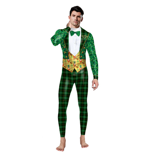 Vestido de Rendimiento con Estampado Verde del Día de San Patricio - Image 3