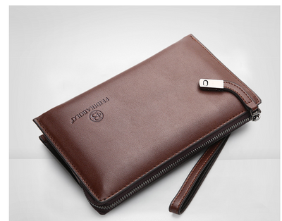 Billetera Ejecutiva de Cuero para Hombre con Cierre de Cremallera - Image 14
