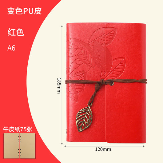 Cuaderno de Viaje Hojas Sueltas Vintage - Diario Creativo Zhiqiu - Image 44