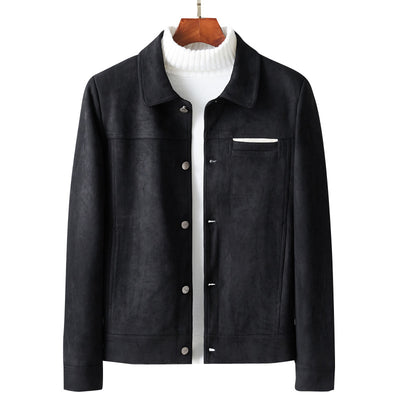 Chaqueta de Pana para Hombre Cuello Solapa Ajustada - Image 6