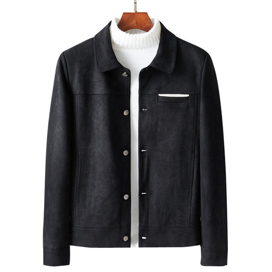 Chaqueta de Pana para Hombre Cuello Solapa Ajustada - Image 6