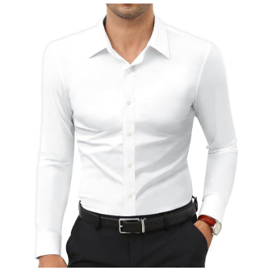 Camisa Elástica de Manga Larga para Hombre - Image 18