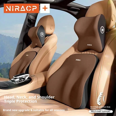 Cojín Lumbar Viscoelástico para Auto con Soporte Cervical - Image 10