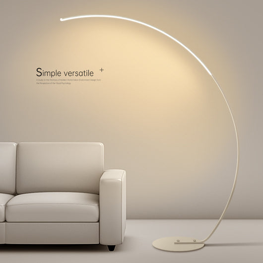 Lámpara de Piso Minimalista Moderna - Negro y Blanco