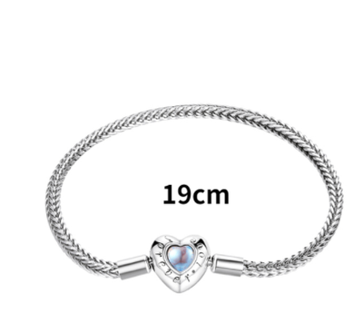 Pulsera de Piedra Lunar en Forma de Corazón - Image 11
