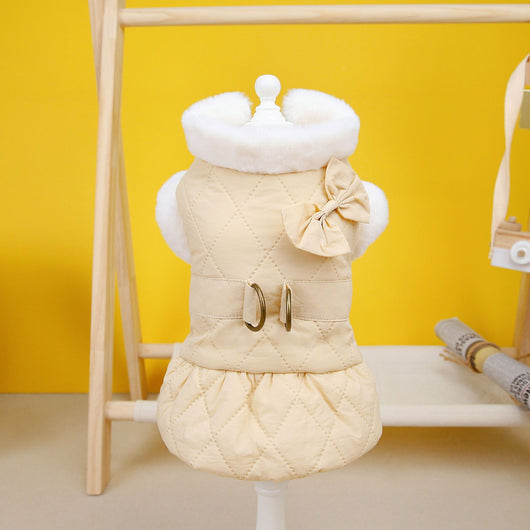 Vestido Acolchado para Perros Pequeños con Diseño de Mariposa - Image 6
