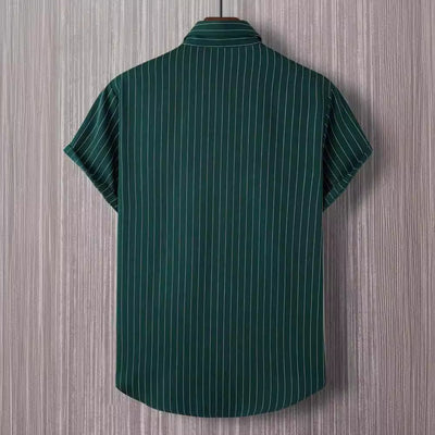 Camisa Hombre a Rayas con Botones Manfinity Homme - Image 2