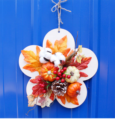 Guirnalda Otoñal con Hojas y Calabazas - Decoración de Otoño e Invierno - Image 11