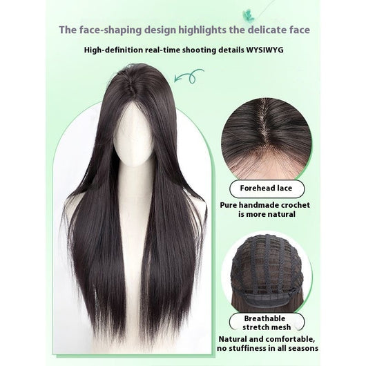 Peluca Frontal de Encaje Transparente Abundante y Perfecta - Image 3