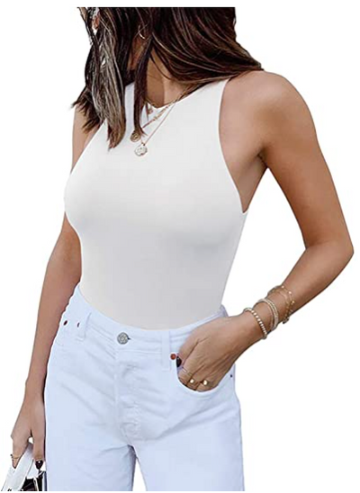 Body Deportivo Mujer Tirantes Espalda Nadadora Cuello Halter - Image 4