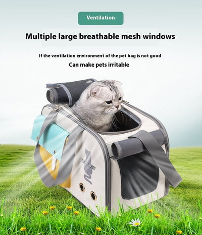 Mochila Transportadora para Mascotas Grande Transpirable - Image 8