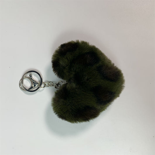 Set de Accesorios de Lana: Pulsera, Bolsa y Llavero Tejidos - Image 4
