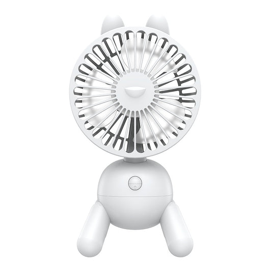 Ventilador de Escritorio USB Recargable Silencioso con Cabeza Móvil - Image 10