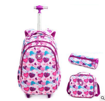Mochila Escolar con Ruedas Ergonómica - Alivia la Carga y Respira - Image 3