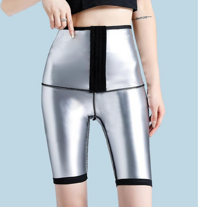 Pantalones Capri Yoga Compresión Reductora con Efecto Sauna - Image 9