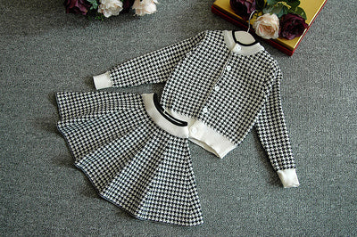 Conjunto de Suéter Tejido Grueso y Cálido para Niñas - Image 14