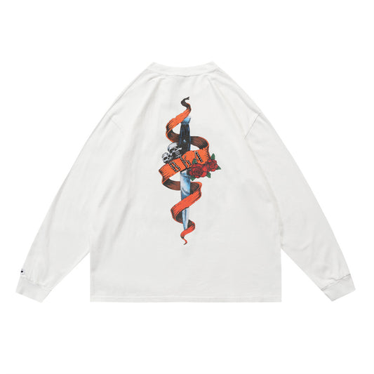 Playera Manga Larga Calavera Dark Demon para Hombre - Image 2