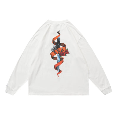 Playera Manga Larga Calavera Dark Demon para Hombre - Image 2