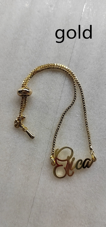 Pulsera Acero Inoxidable Personalizada con Nombre - Image 24