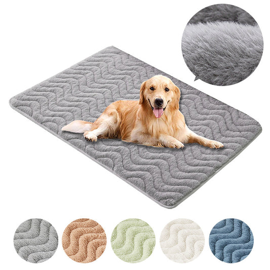 Cama Térmica de Felpa Premium para Mascotas - Cojín Cálido para Perros y Gatos