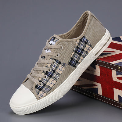 Tenis Casuales de Lona Ligeros con Aumento de Altura para Hombres - Image 3