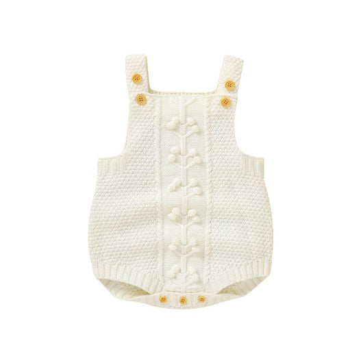 Romper Tejido a Mano en Lana Merino con Diseño de Burbujas Triangulares - Image 16