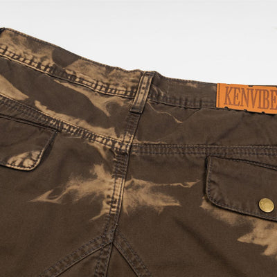 Pantalones Cargo Rectos Oversized Estilo Retro Otoñal - Image 3