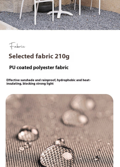 Sombrilla Rectangular Impermeable para Terraza y Patio - Protección Solar 4 Esquinas - Image 31