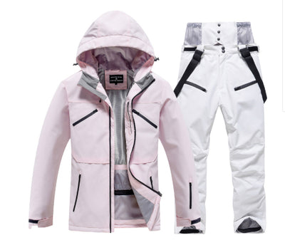 Traje de Esquí Doble Tabla para Hombre y Mujer - Abrigo Térmico Invernal - Image 40