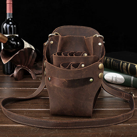 Bolsa de Cintura para Peluquería en Cuero Personalizado - Image 8