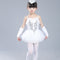 Falda Tutú Infantil con Tirantes de Gasa Elegante
