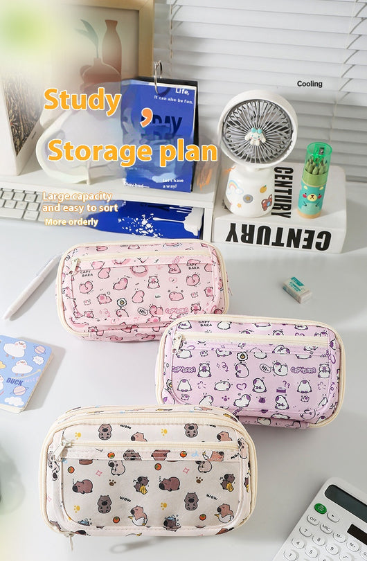 Estuche Escolar Infantil de Gran Capacidad con Diseño Cartoon - Image 18