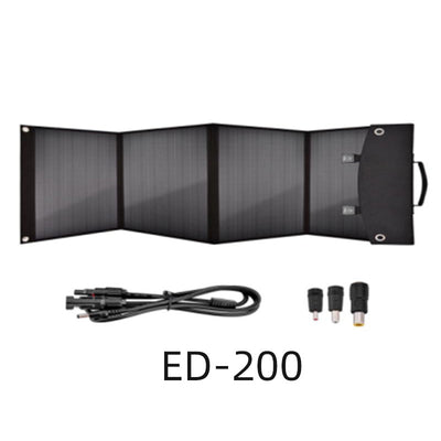 Panel Solar Portátil 200W - Cargador Plegable de Alta Potencia para Aventuras Outdoor - Image 5