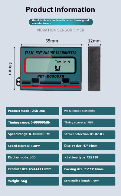 Cronómetro Digital de Precisión para Velocidad - Image 7