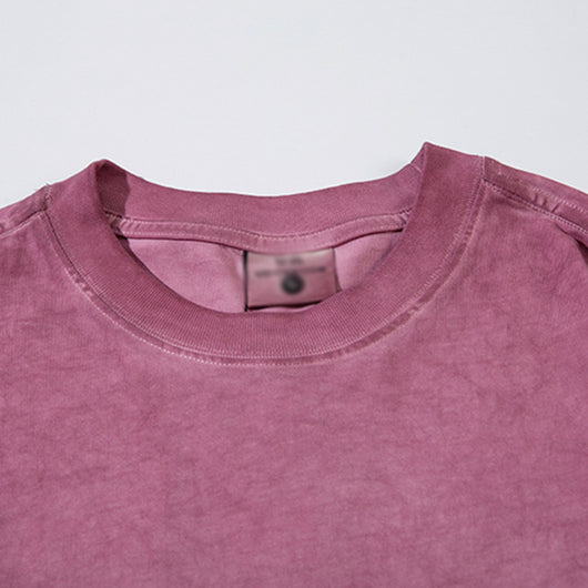 Playera Manga Larga Oversize Lavada para Hombre - Image 13
