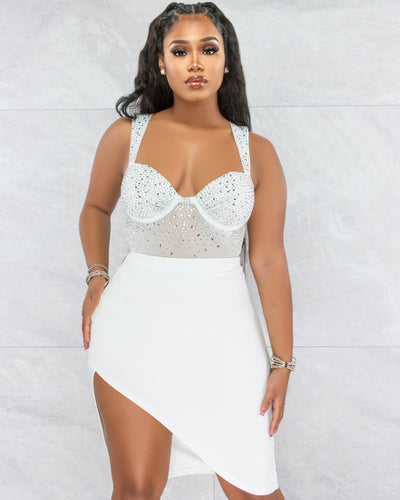 Conjunto de Dos Piezas con Strass, Espalda Descubierta en Dos Colores - Image 25