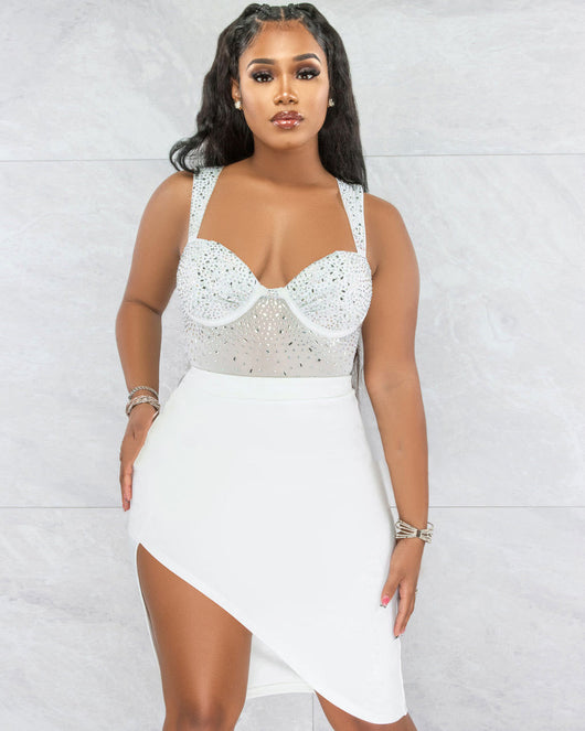 Conjunto de Dos Piezas con Strass, Espalda Descubierta en Dos Colores - Image 25