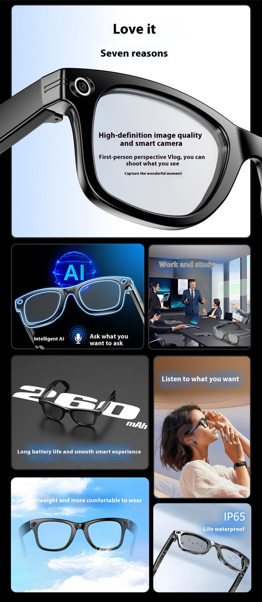 Gafas de Sol Inteligentes Bluetooth Generación 3 con Marco Magnético para Hombre - Image 14