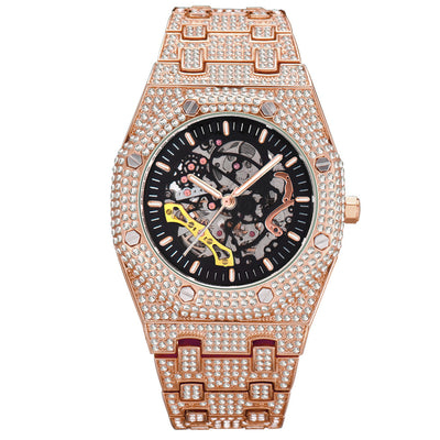 Reloj de Hombre Acero Inoxidable Resistente al Agua con Esfera Luminosa - Image 2