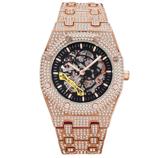 Reloj de Hombre Acero Inoxidable Resistente al Agua con Esfera Luminosa - Image 2