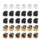 Pinza Claw Clip Negra Mate Mini 1cm - Accesorio Perfecto para Flequillos y Cabello Suelto