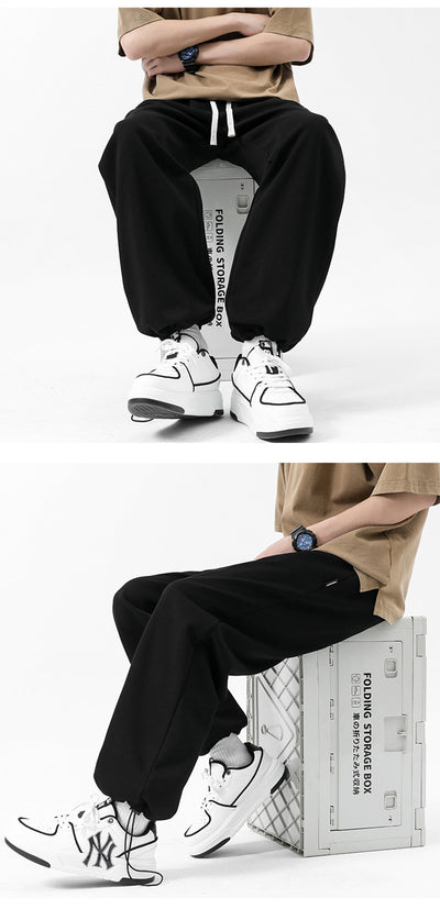 Pantalones de Jogger Sueltos con Cordón y Tobillera - Image 17