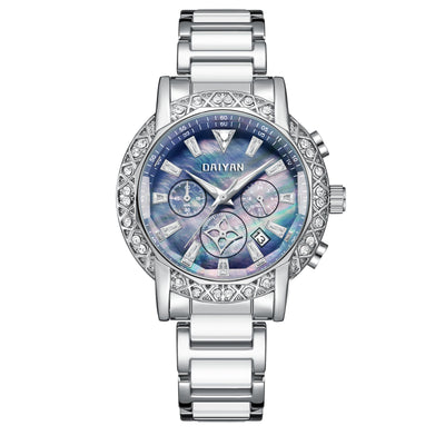 Reloj de Lujo Versátil para Mujer - Resistente al Agua con Diamantes - Image 4