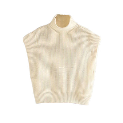 Chaleco Tejido para Mujer con Hombros Anchos - Image 3