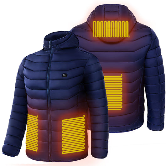 Chaqueta Acolchada con Calefacción para Hombre - 9 Zonas de Calor - Image 3